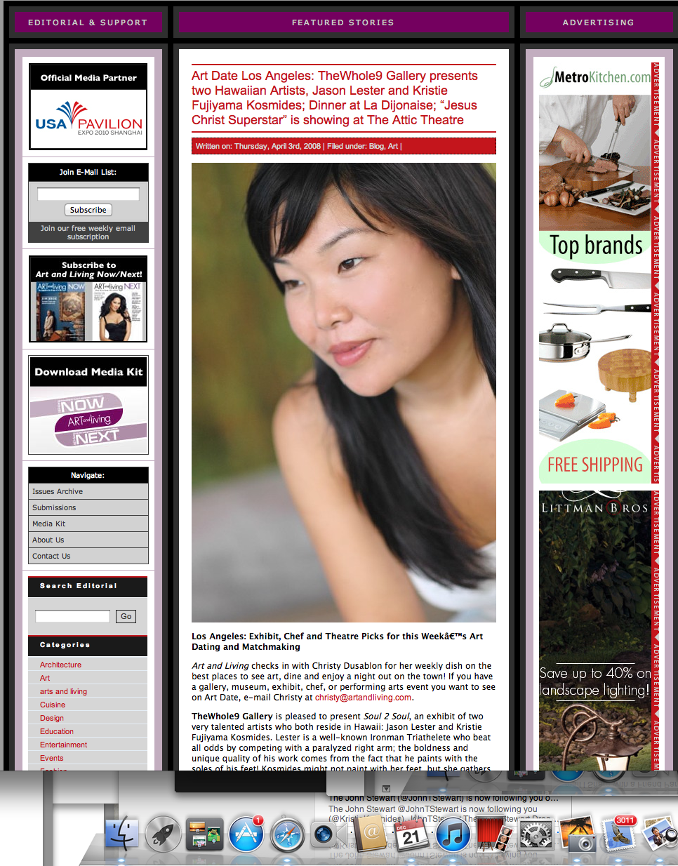Art and Living Magazine