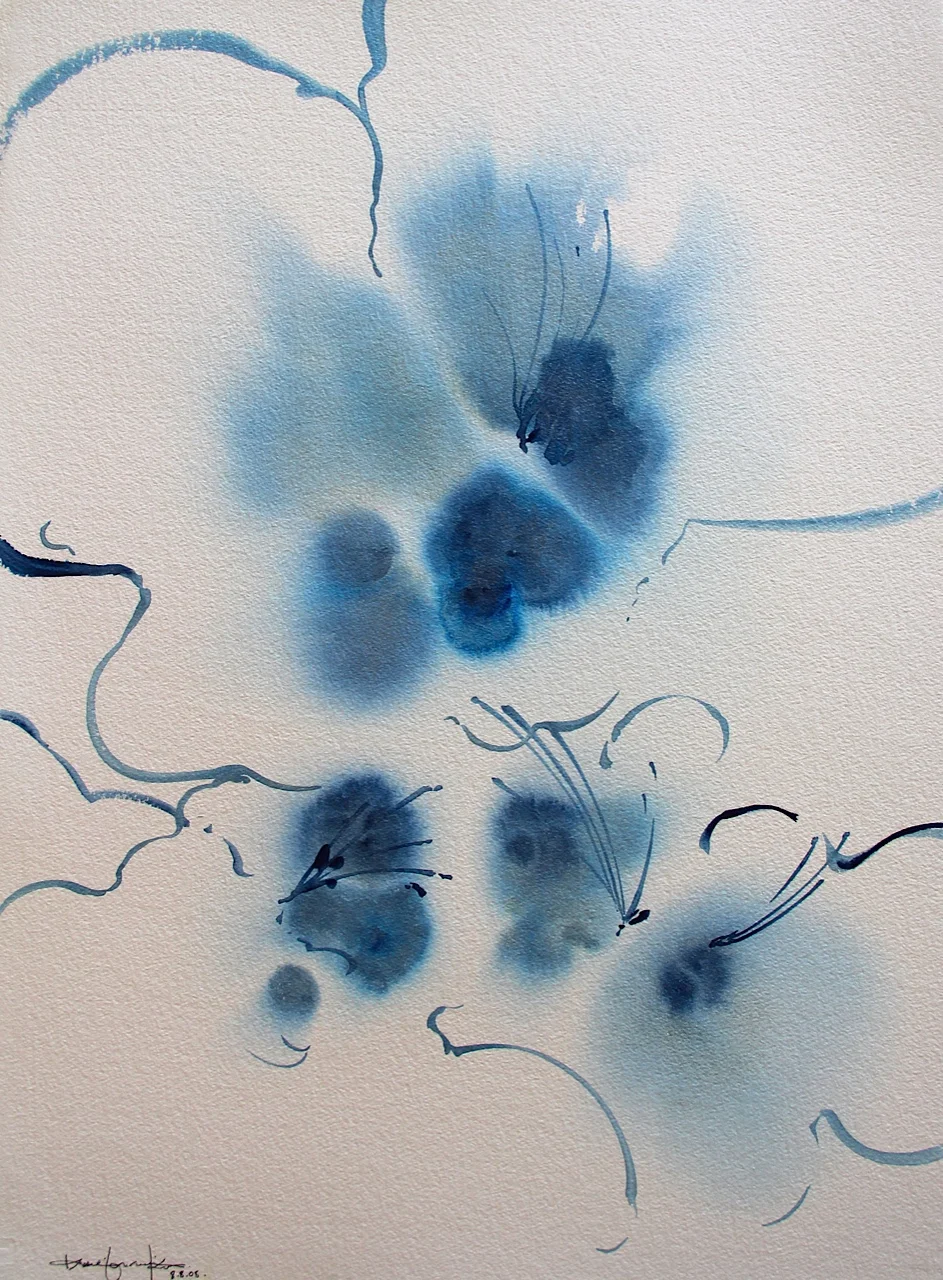 Blue Series Orchid