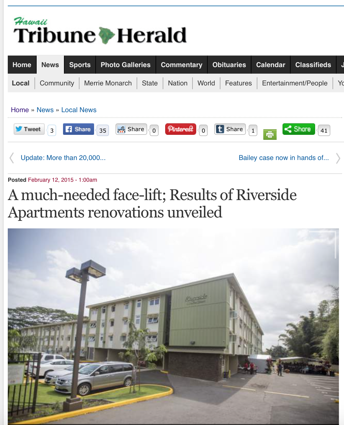 Hawaii Tribune Herald