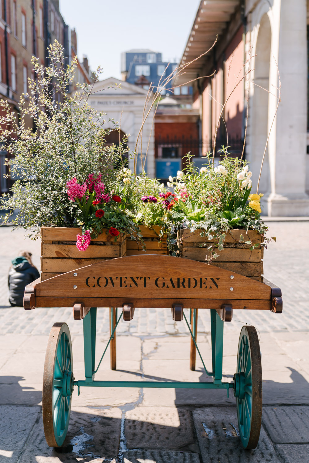 Covent garden wooden flowers