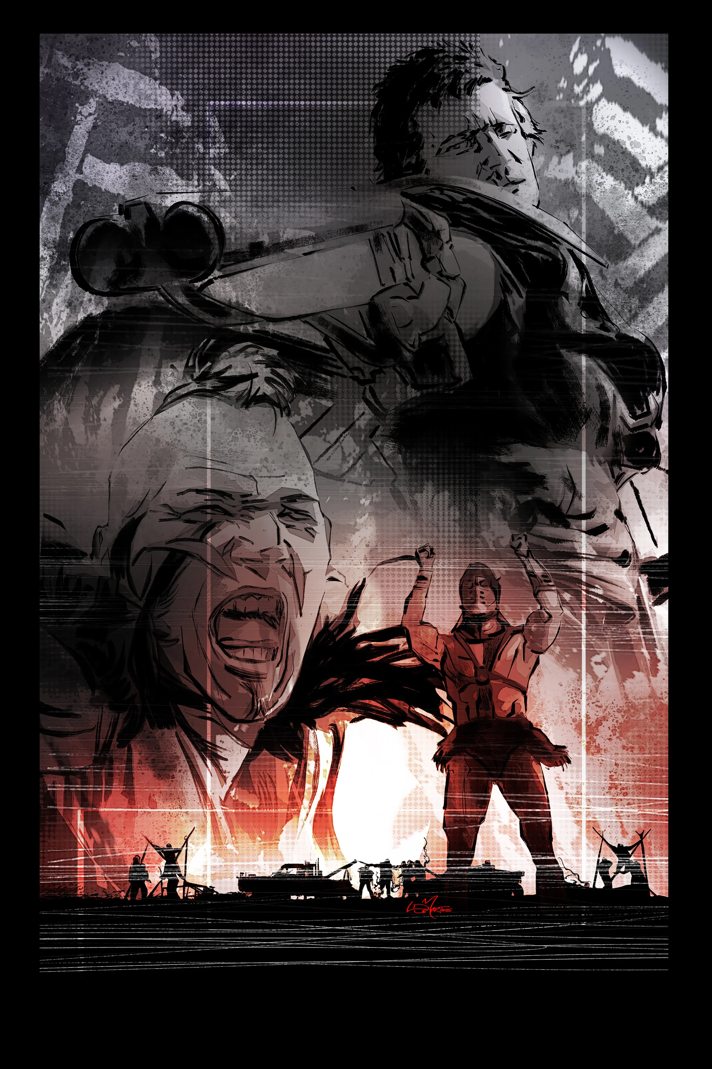 MADMAX2_TheRoadWarrior_louiedemartinisart