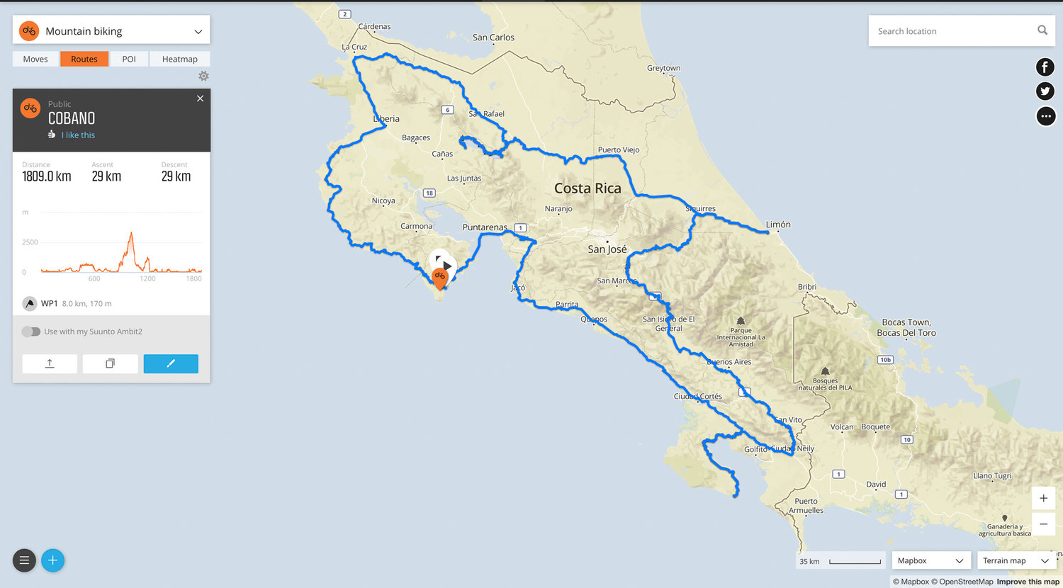 Around Costa Rica by Beach Cruiser