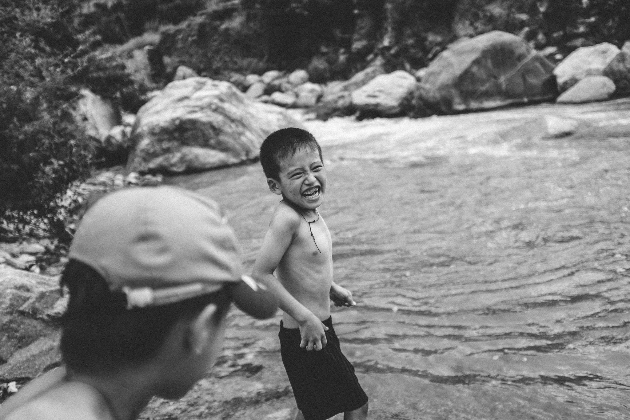 Cold river in Bhutan © Dylan Haskin