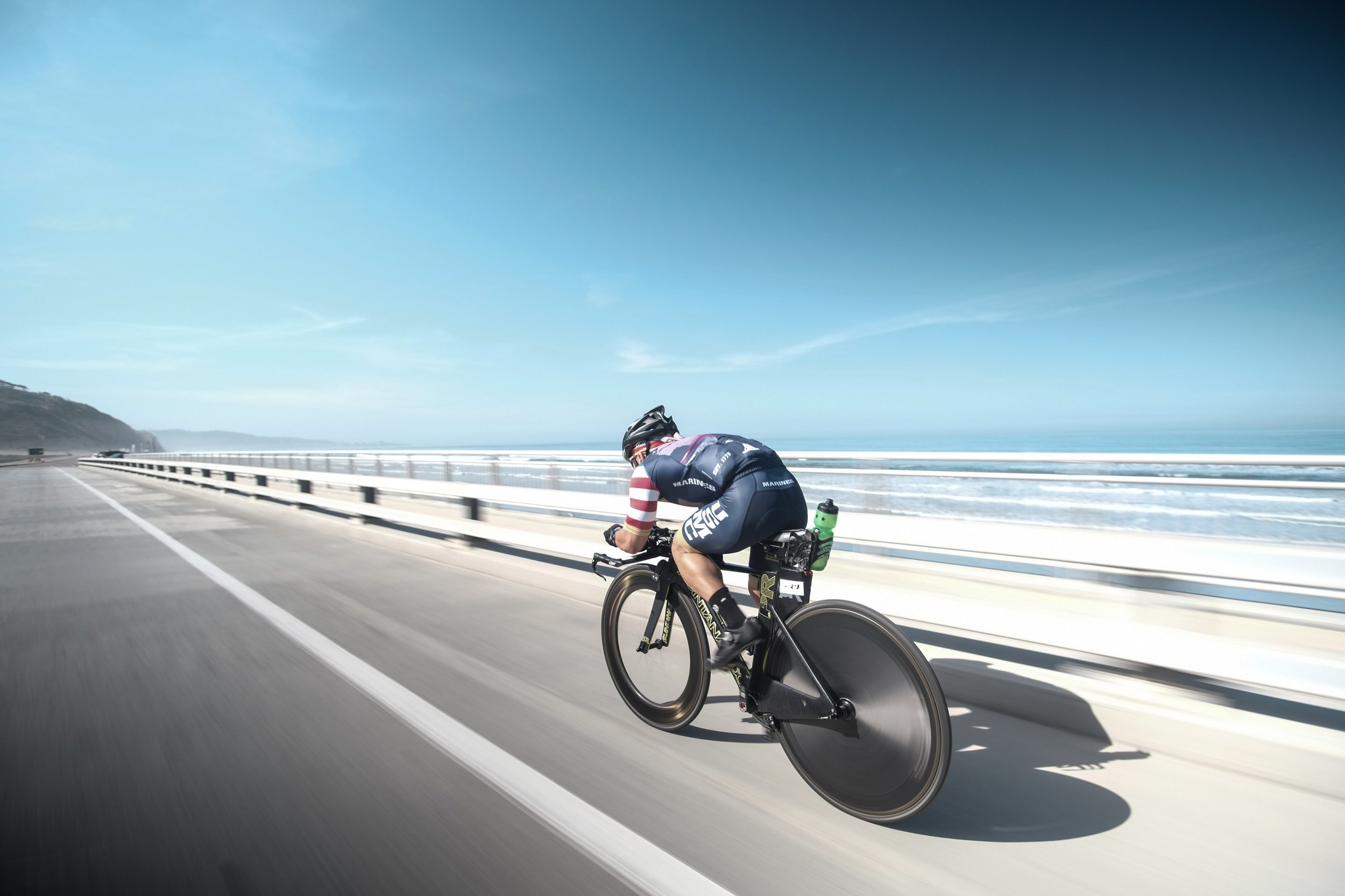 Triathlete in California