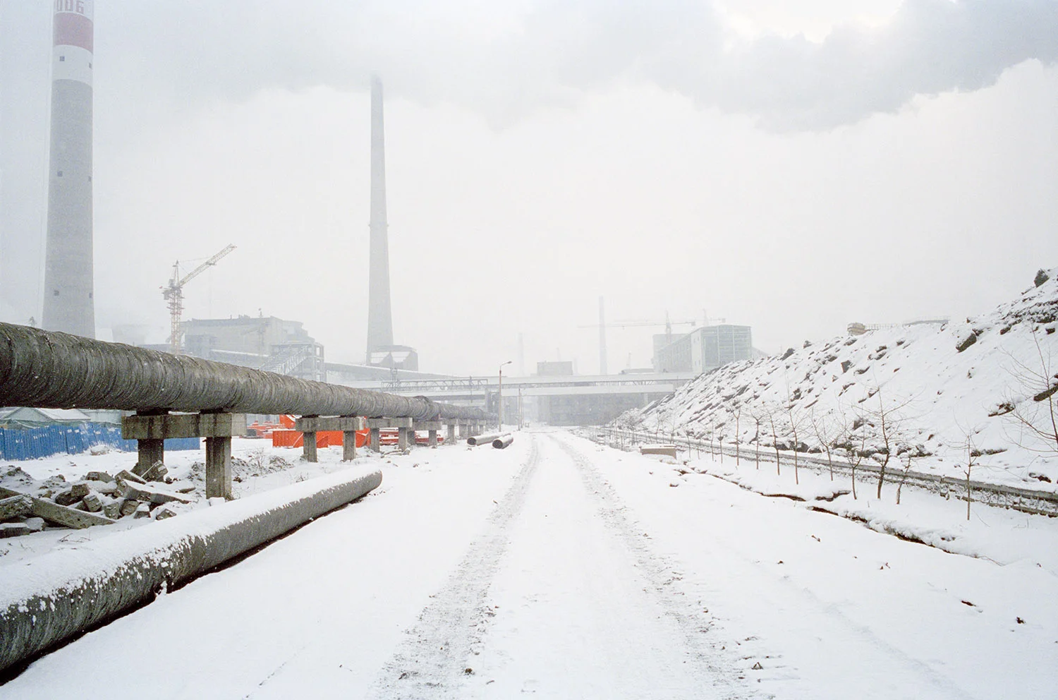  New coal power station operational. Tonghua, Jilin, China. 