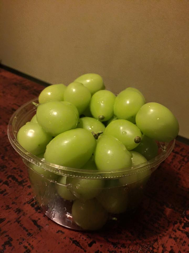 (這就是正港晴王麝香葡萄!)