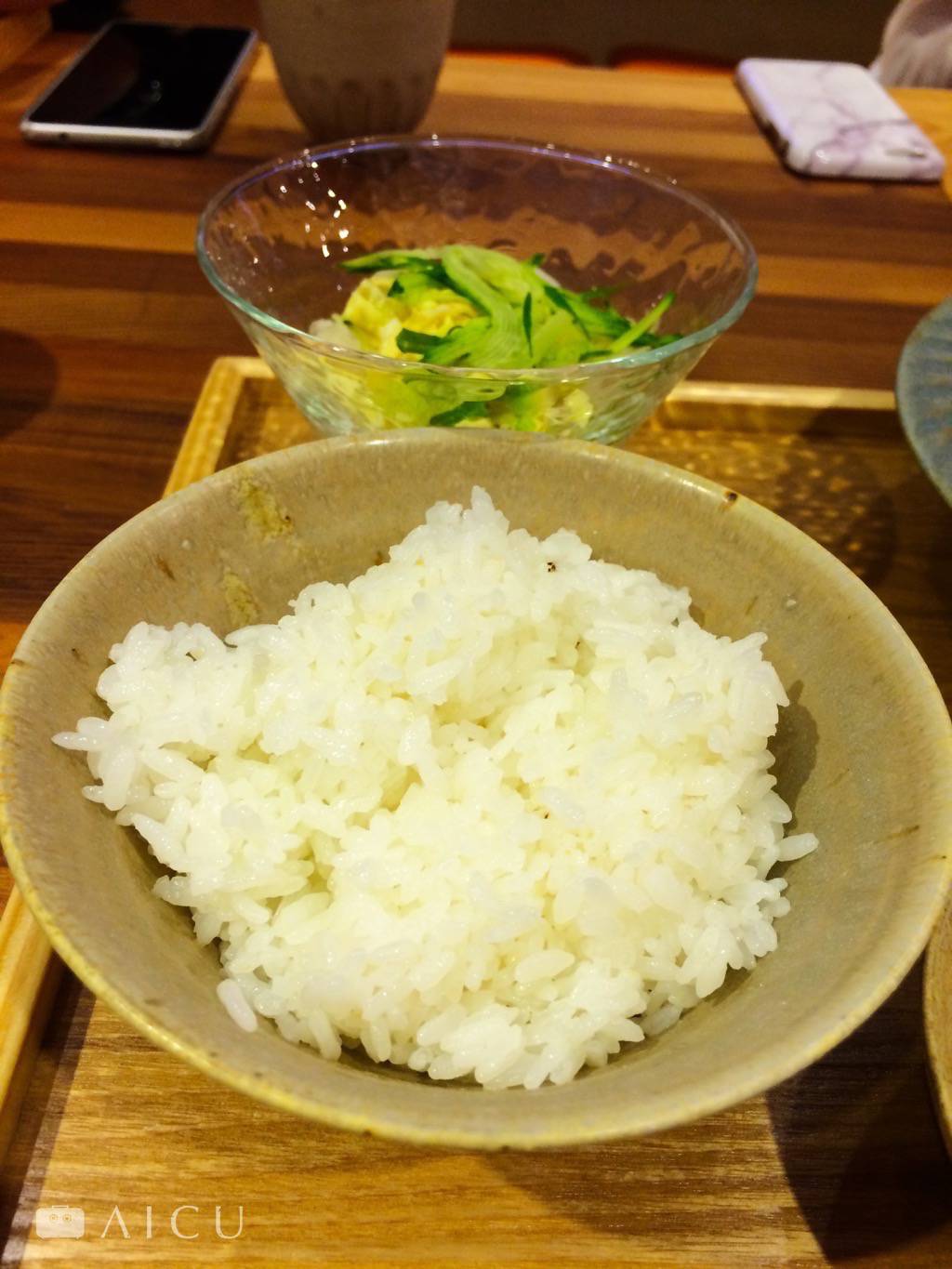 以友善農法栽植的雪福米,是日本越光米的改良品種,口感Q彈甜美,建議可以先單品白米飯再配菜吃。