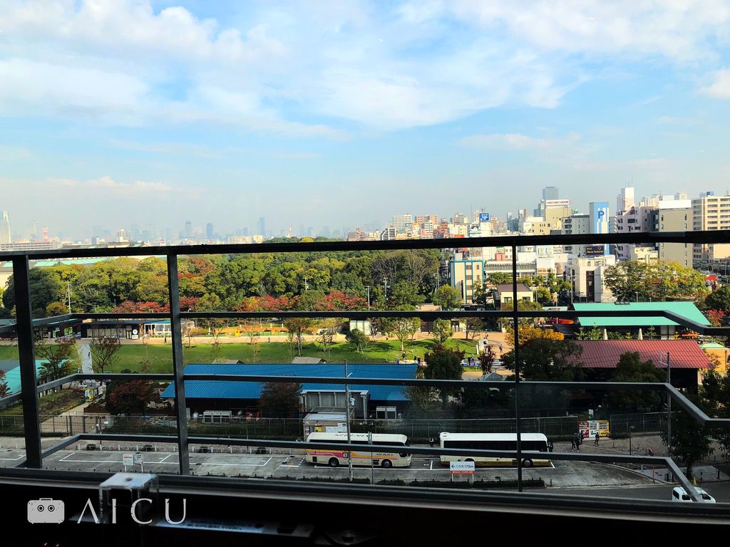 視野好,可吃著免費早餐看著遠方。