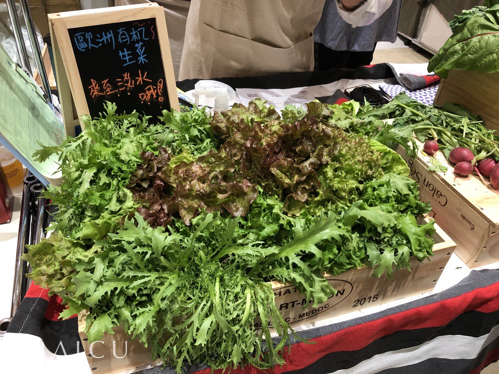 去年讓人驚艷的生菜,後來也有再訂購,一株一株好新鮮。