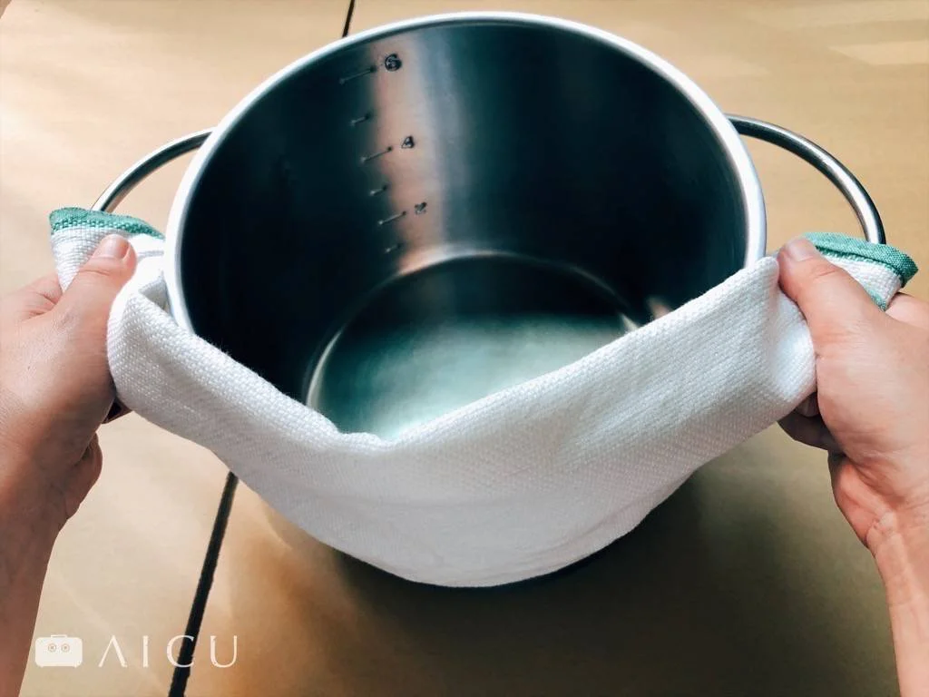 足夠的長度可協助廚房端鍋防滑 