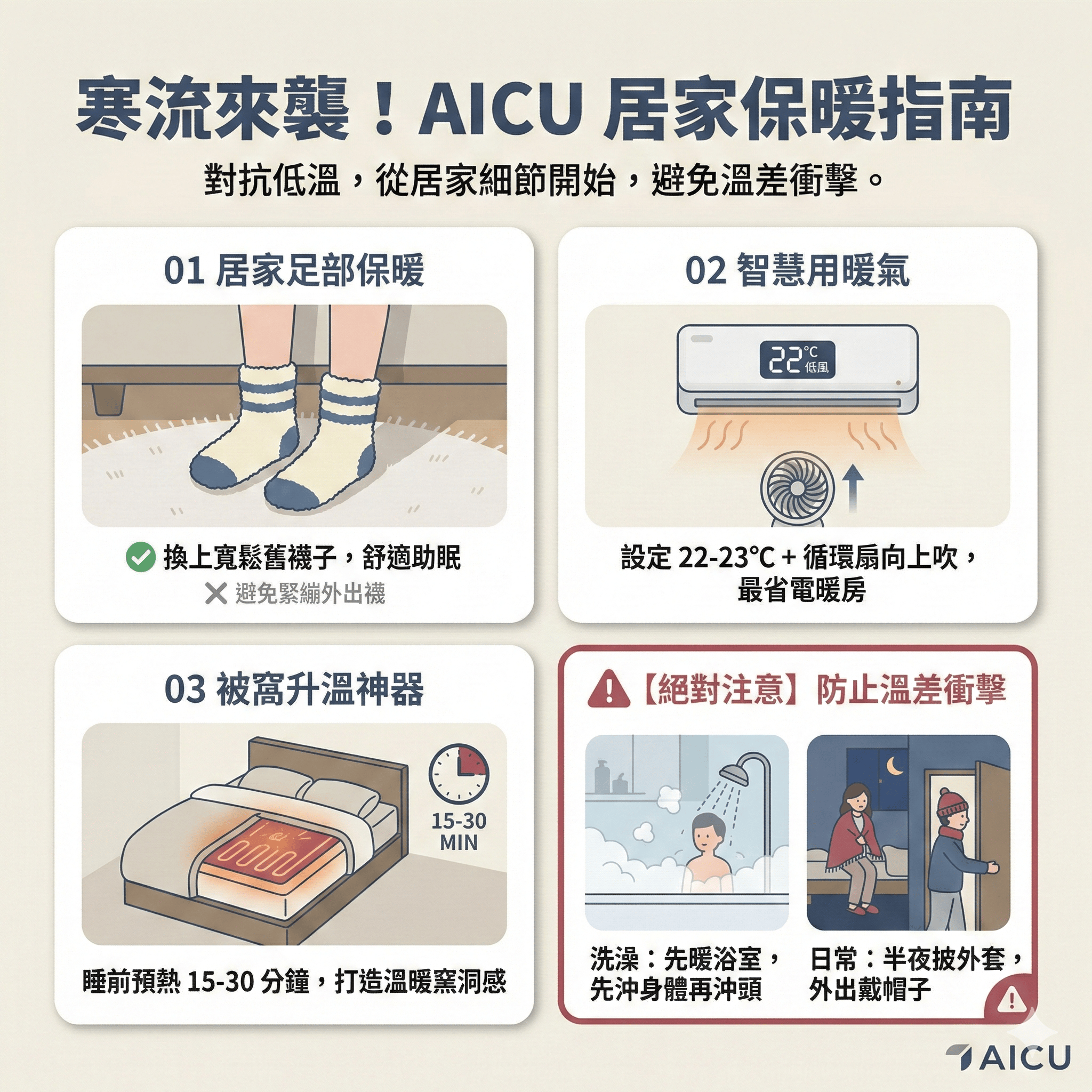 通識｜保暖的秘方