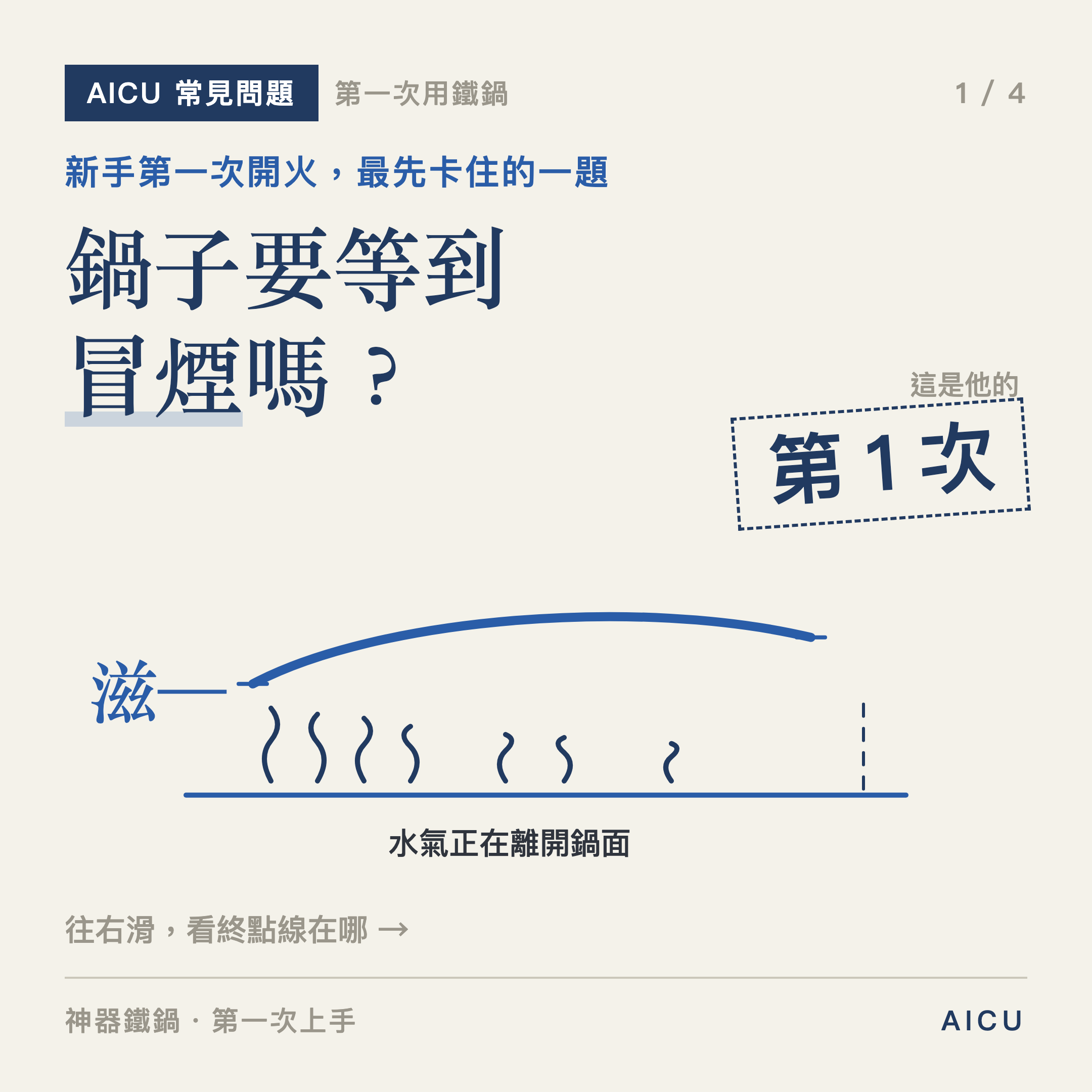 ❓ 常見問題｜鐵鍋要熱到冒煙嗎？怎麼知道熱鍋好了
