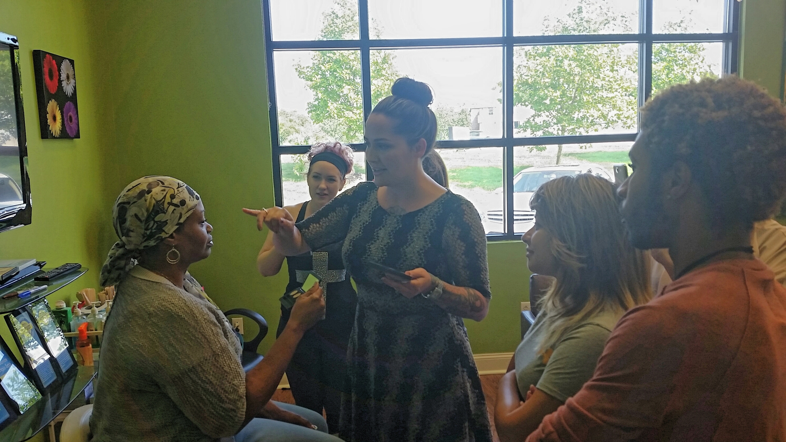 The Balance Hair Spa staff is trained how to acheive the perfect eyebrow for all face shapes.