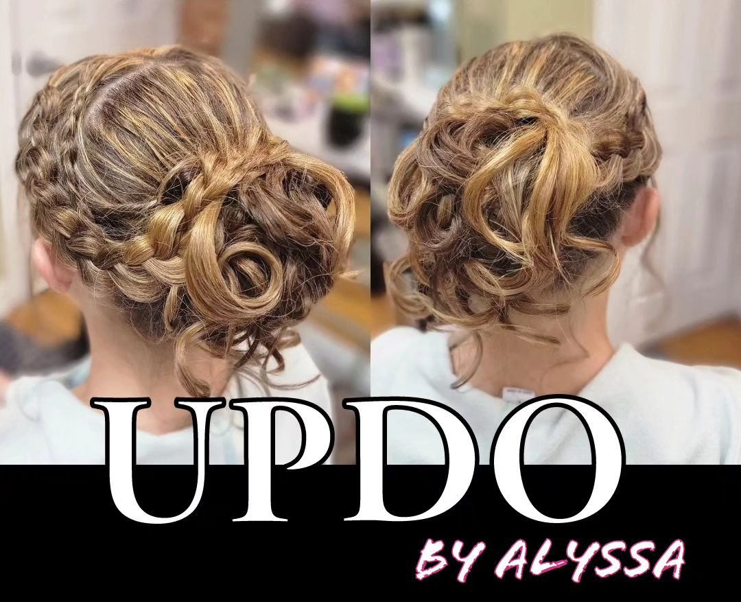 Got an outdoor graduation, prom, or wedding coming up and need to get your hair up and off your neck? Our designer Alyssa is here to help with an updo that can last your entire event. 
Book your appointment today at
https://balancehairspa.com/appoint