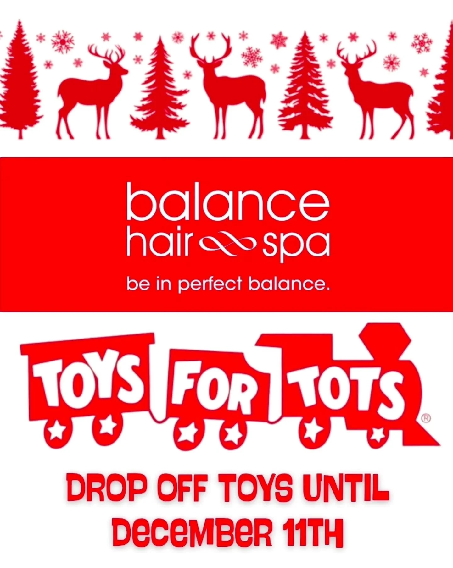 Help us fill up our box with Toys For Tots this holiday season!!!
We're collecting toys until December 11th!!