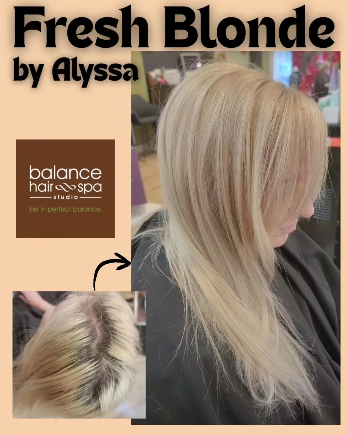 It was time for a touch up with Alyssa. Let Alyssa help get your color ready for the holidays.  Make an appointment at
https://balancehairspa.com/appointment-request
#beinperfectbalance #beautyatbalance #bemycanvas
@spence.cafe
@thegspotvintage
@down