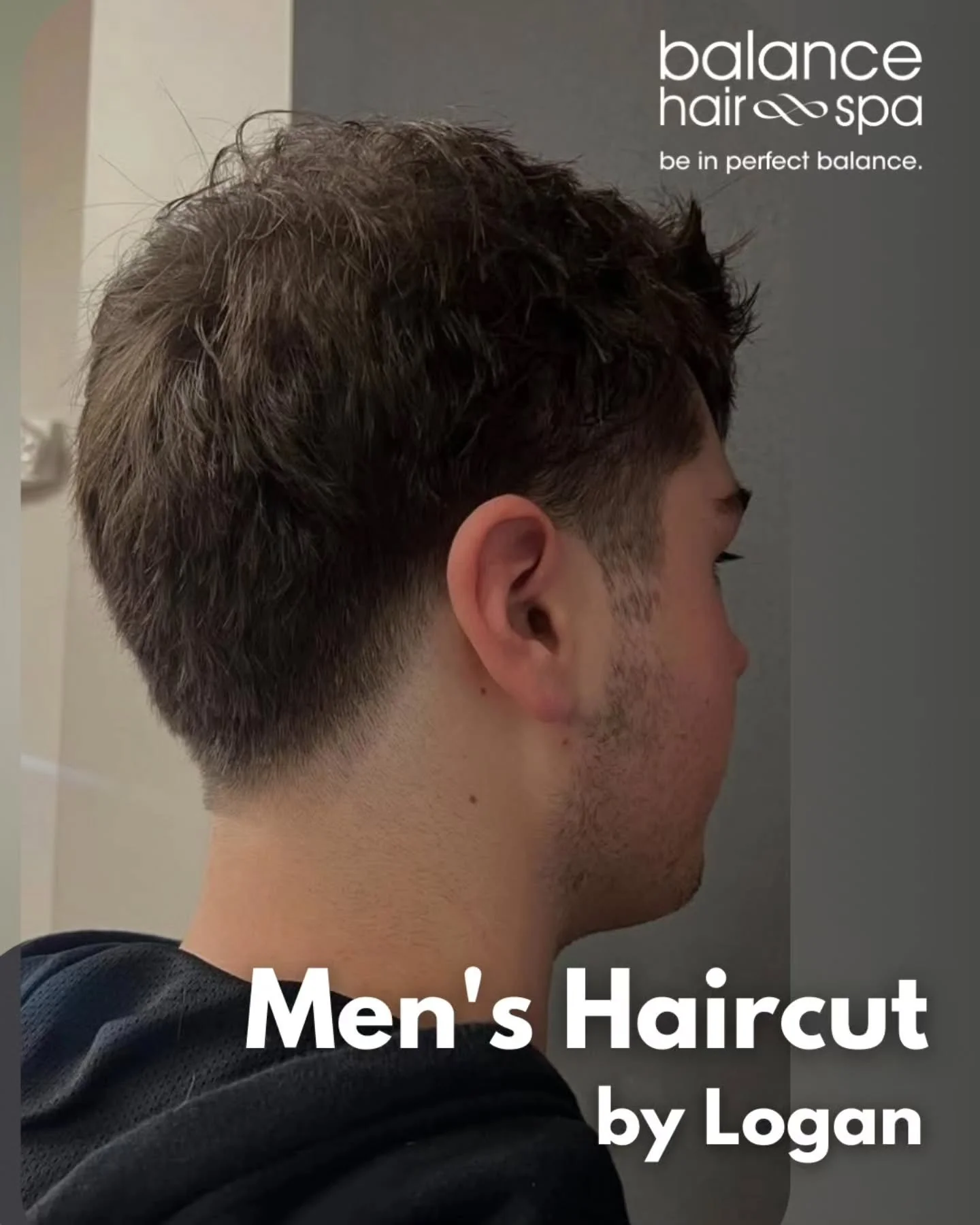 From color, texture services, long layered cuts, curl cuts, kids cuts and men's cuts, our hair designer,  Logan, is a perfect stylist for the entire family. Check out this men's cut she did. Let Logan be the stylist for your family. Make an appointme