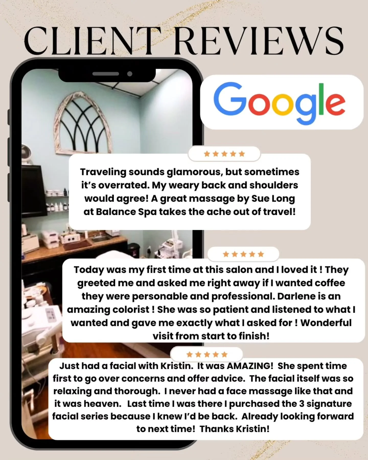 The BHS team are so grateful for having the best clients. You are so supportive of our business and the team of beauty professionals we have working for us. We are always striving to do better,  growing with our team and helping them succeed. If you'