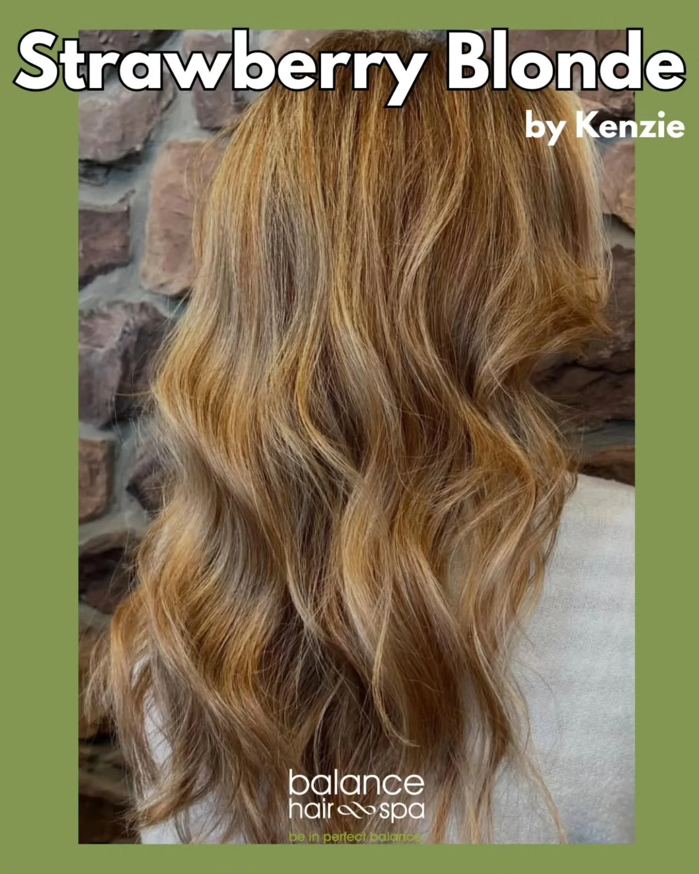 Check out this beautiful strawberry blonde color by our hair designer,  Kenzie. Let her help find the color that best fits you. Make an appointment at
https://balancehairspa.com/appointment-request

&nbsp;@clubpilates_exton @juicepod_lionville firstr