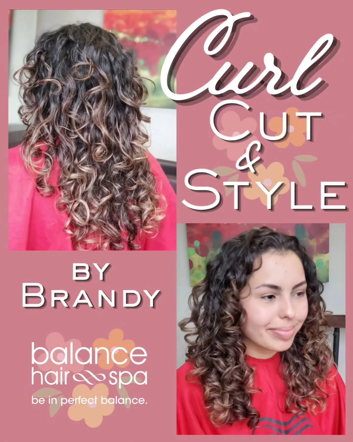 Our hair designer and curl specialist, Brandy, gave this client a beautiful cut a style using new products by Sebastian.  Let Brandy help you maintain your curls. Make an appointment at 
https://balancehairspa.com/appointment-request

&nbsp;@clubpila