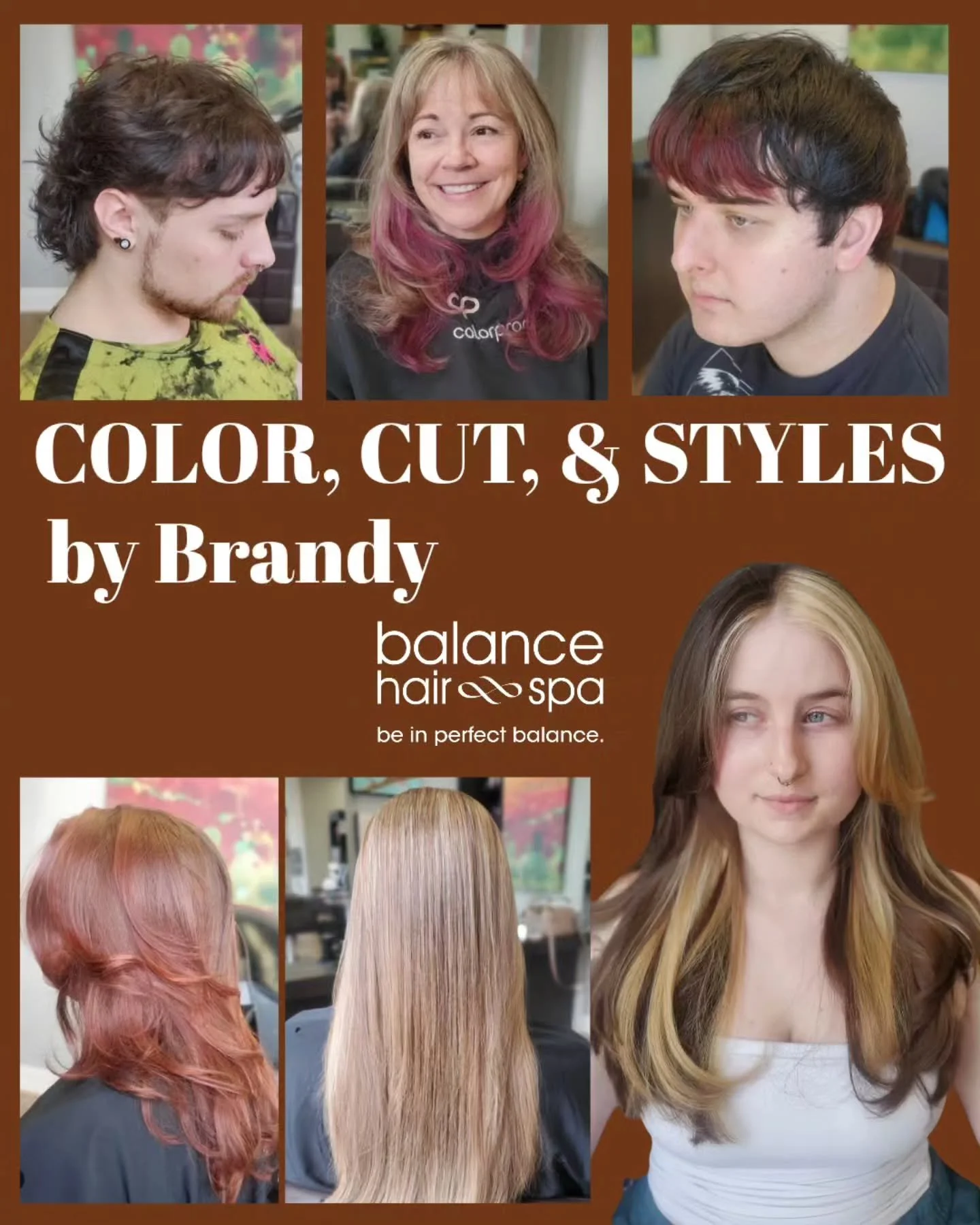 Brandy has some last minute openings this week. Her and other select stylists are offering a complimentary Wella Shinefinity with any color &amp; cut combo this week to fill in some openings.  Take advantage of this $45 savings and make your appointm