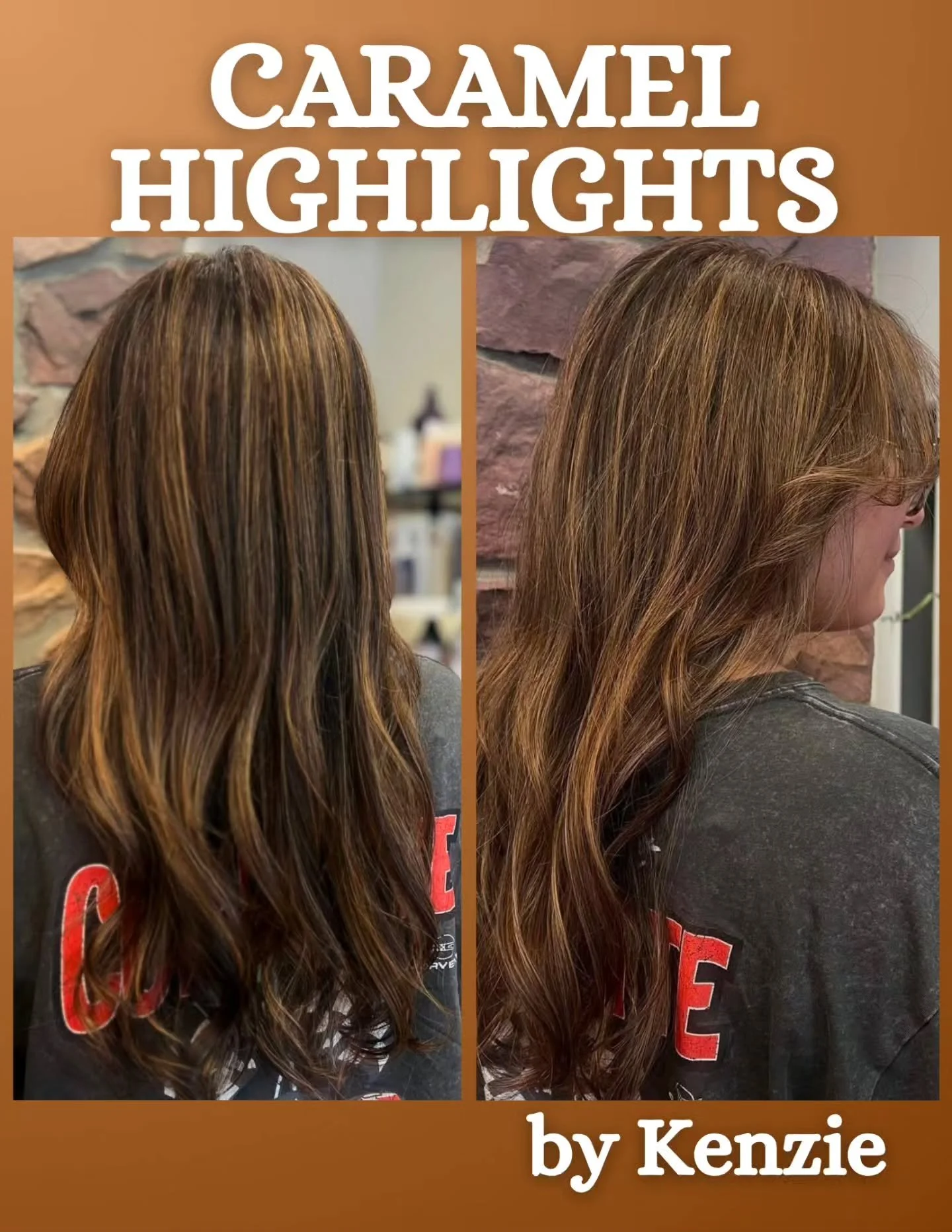Our hair designer,  Kenzie, helped her client get more dimension from her color by adding some caramel highlights. Let her help you add dimension to your color too. Make an appointment at
https://balancehairspa.com/appointment-request

&nbsp;@clubpil