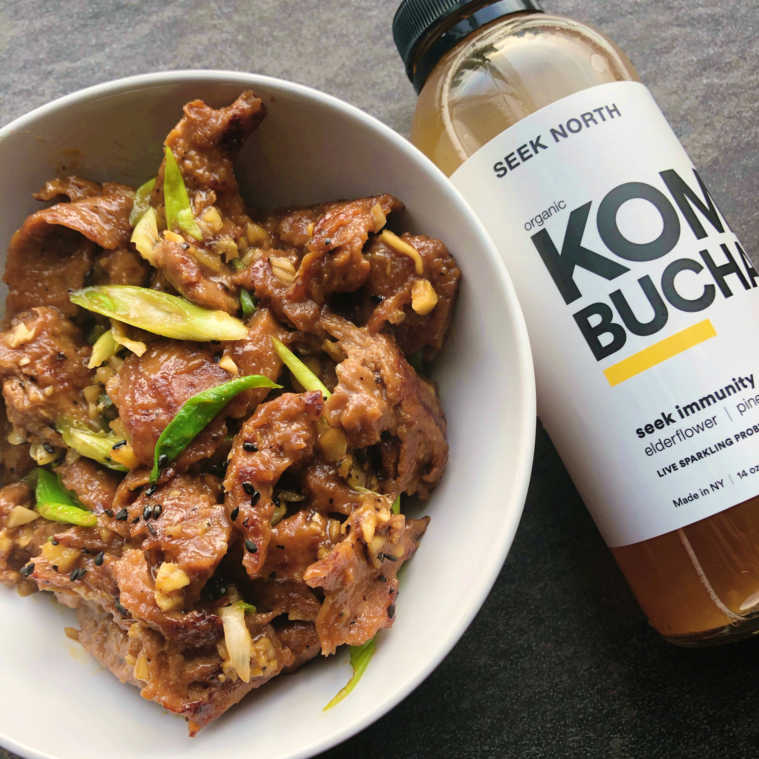 Mongolian Seitan Stir Fry