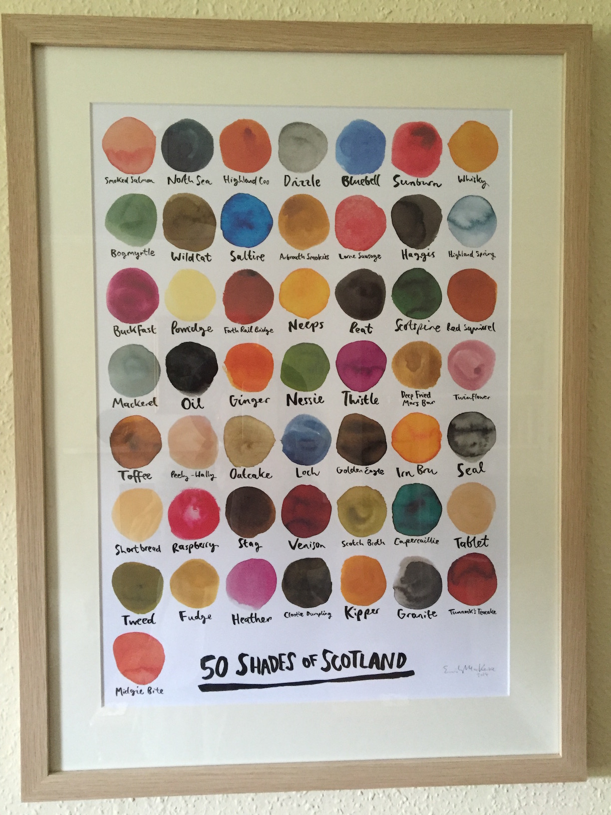  Every colour that Scotland has to to offer 