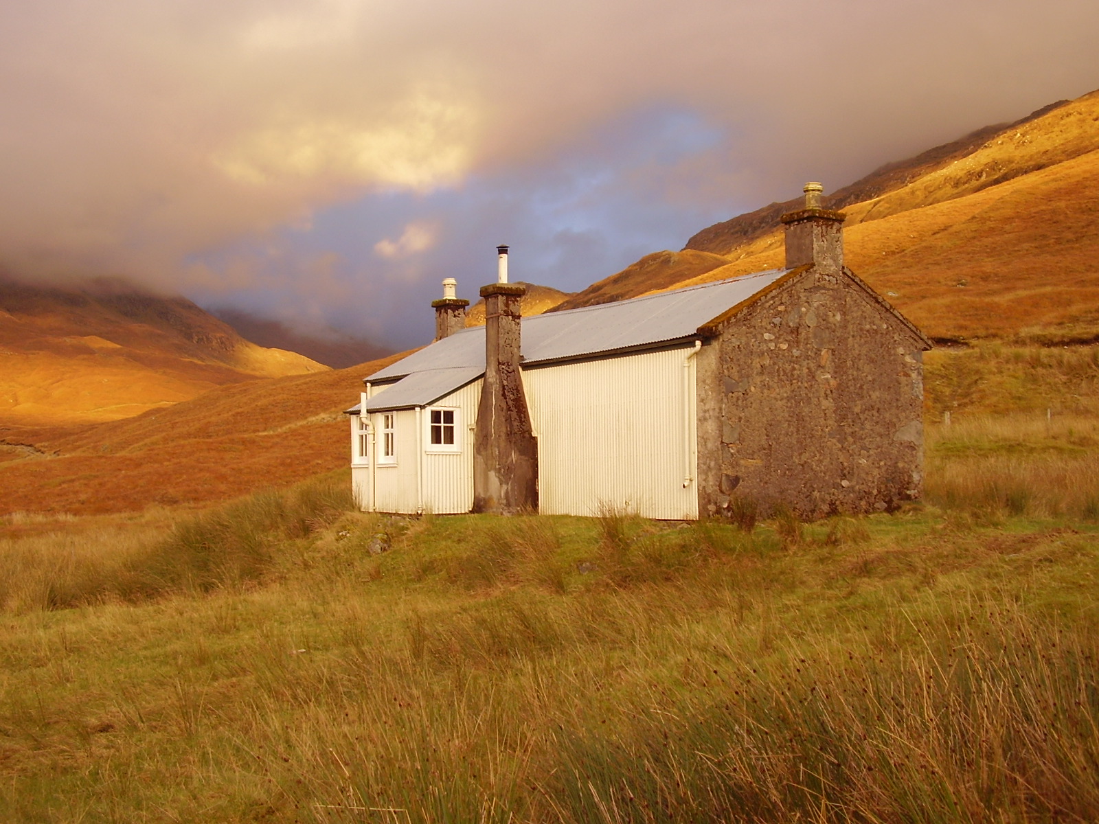  Beinn Dronaig Lodge and Bothy are 8 miles up the track 