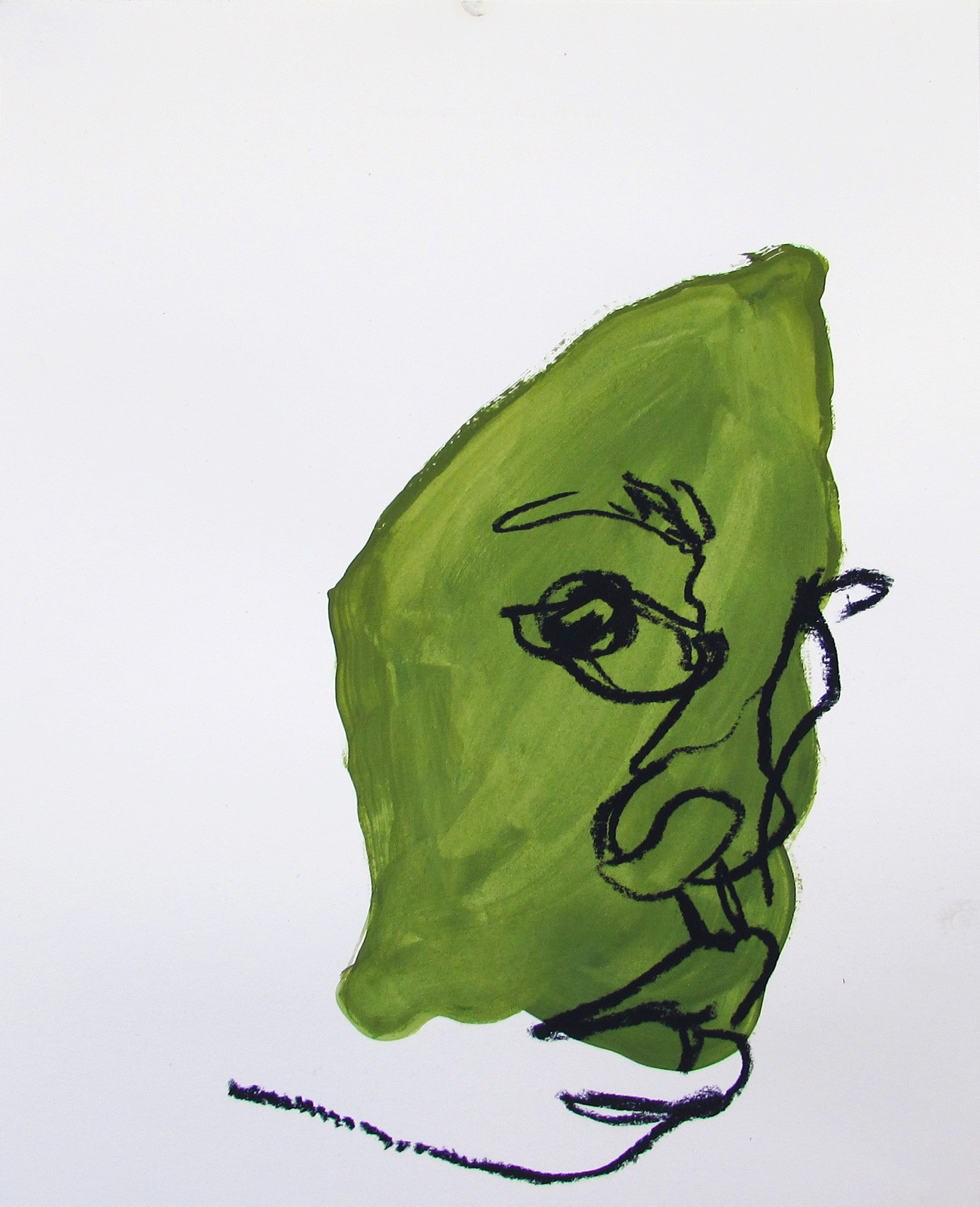Gouache and soft pastel