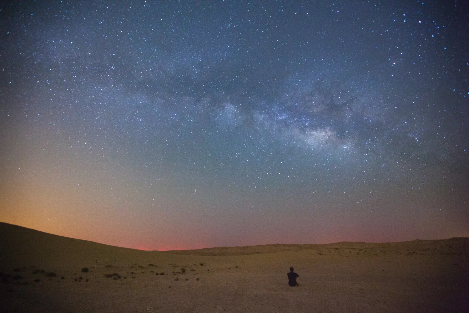 Nothing to make you realise how small you are like sitting beneath the Milky Way.