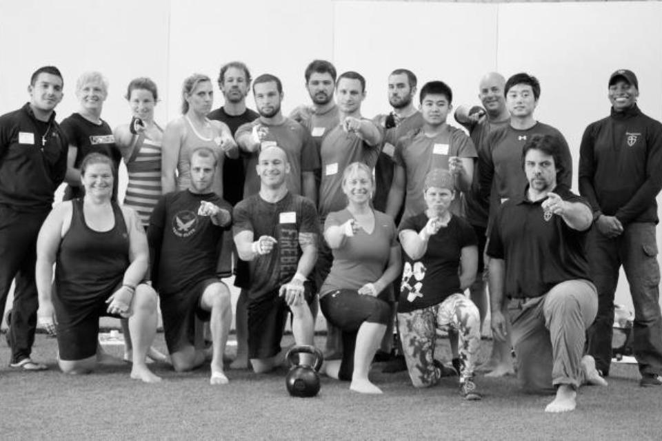 Team mates at the SFG Instructor Certification Level I, Houston TX, 2013