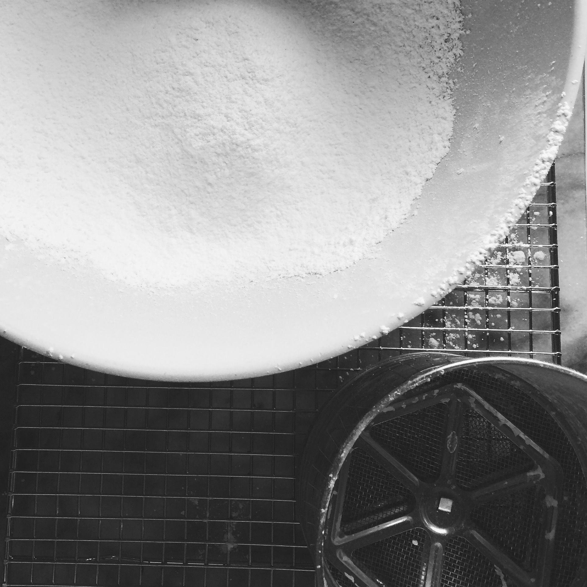 Nana gave me Mimi's marble pastry board and I broke it in making anginetti, Italian Christmas cookies. 