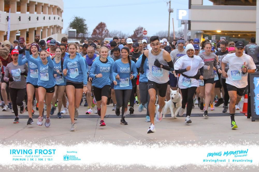 2021 Irving Frost Half Marathon Start Line.jpg