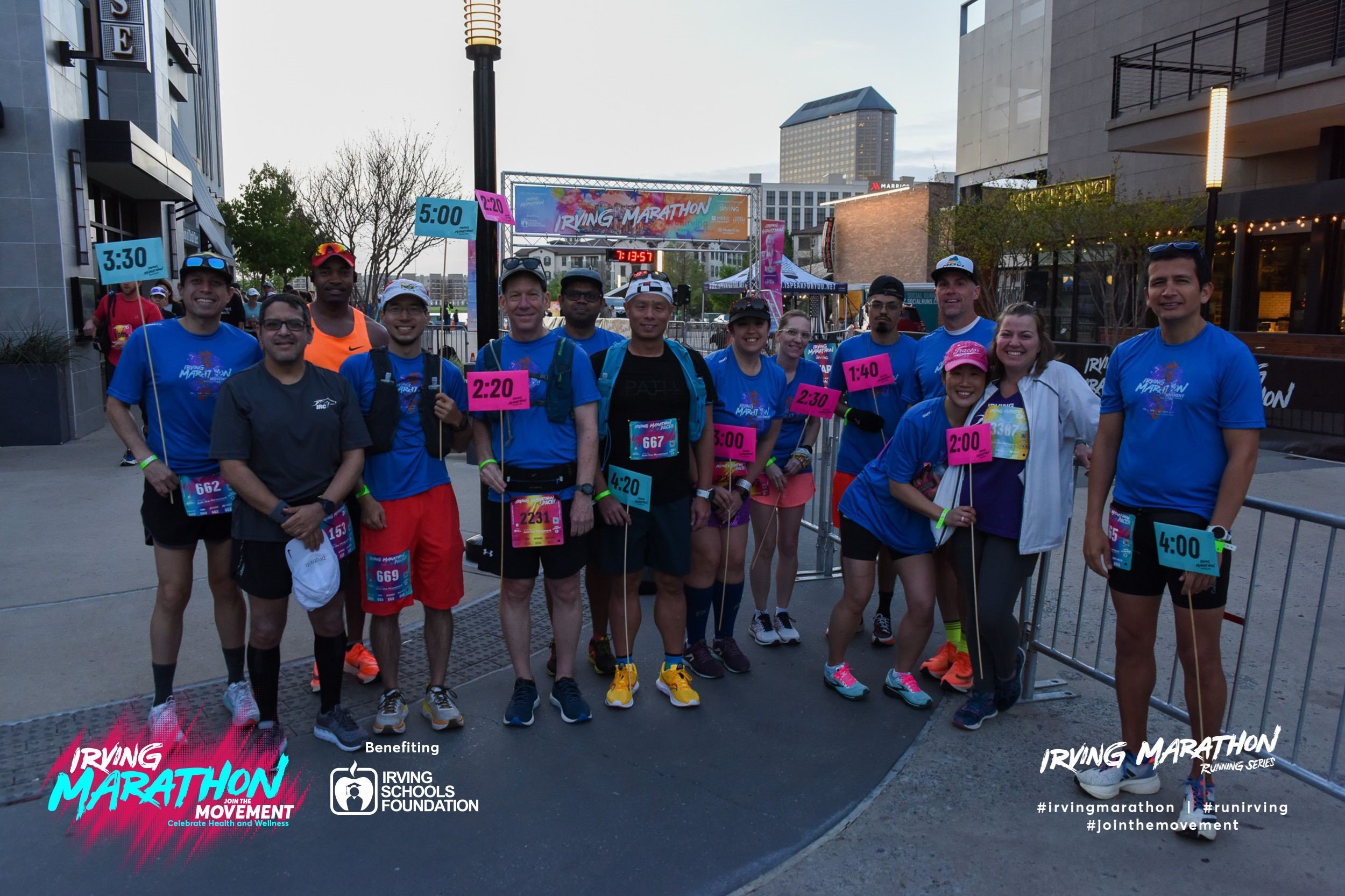 Love on the Run  Irving Marathon Running Series, Marathon, Half Marathon,  10K & 5K in Irving, TX @ Toyota Music Factory