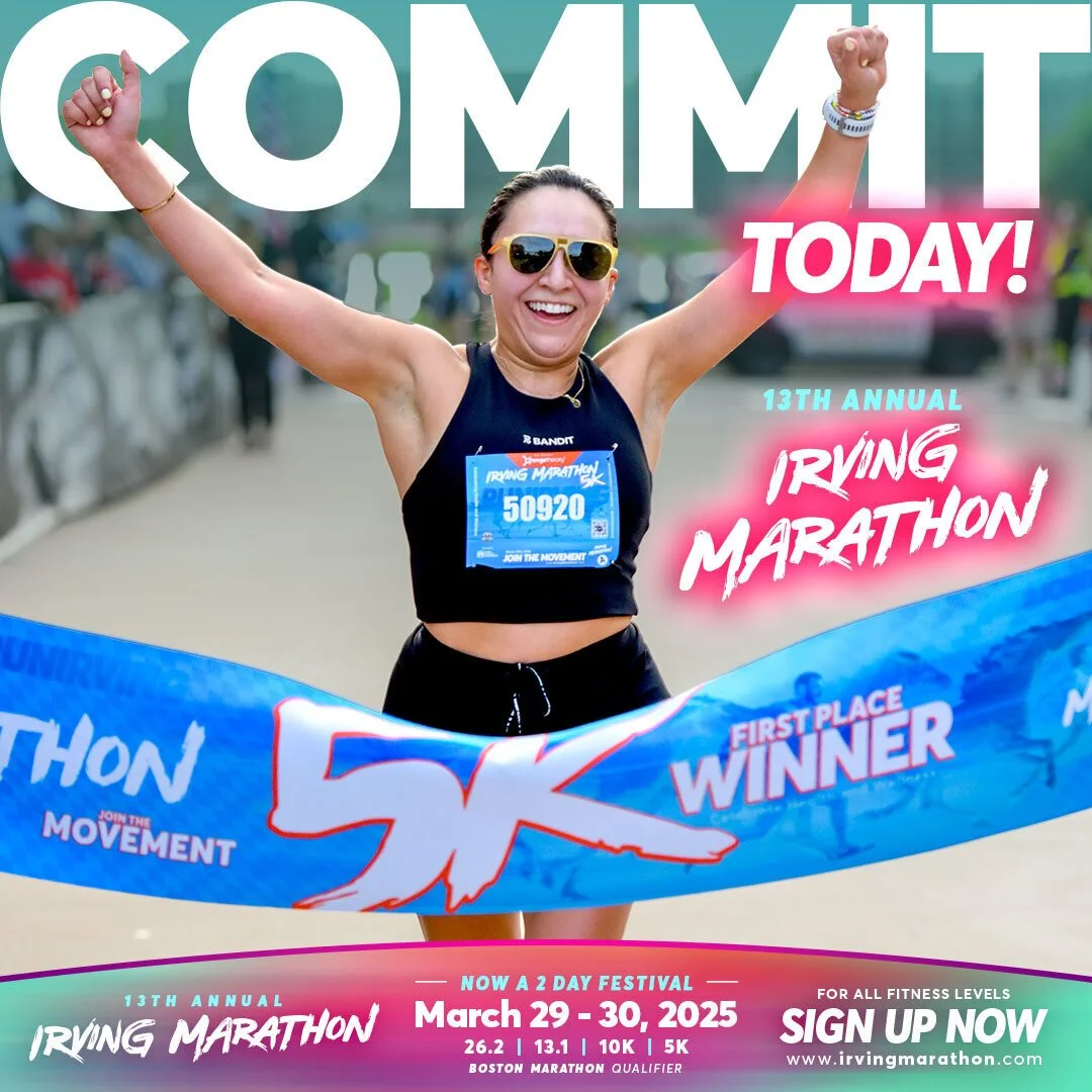 Irving Marathon 26.2, 13.1, 10k, 5k Run/Walk Irving Marathon Running