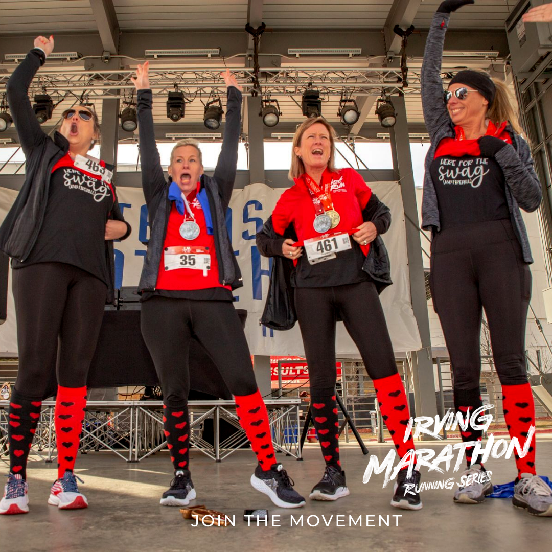 Love On The Run Half Marathon in Irving at The Plaza at Toyota Music