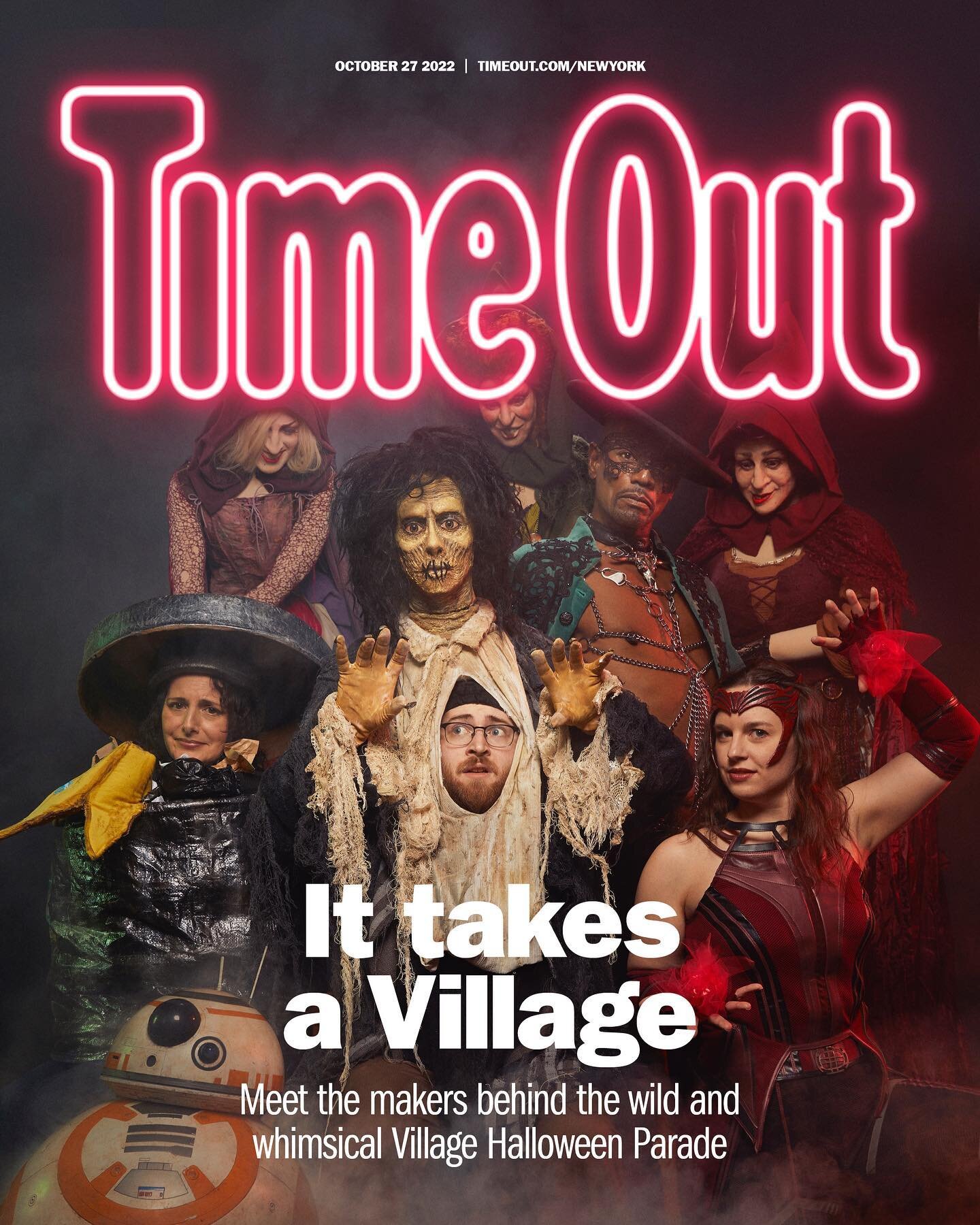 #shotatrubybird for timeoutnewyork @rebeccahandler 

On Monday, the Village Halloween parade will activate New York&rsquo;s incredible artists, puppeteers, prop makers and creators. They turn out each year to show off some of the coolest, most invent