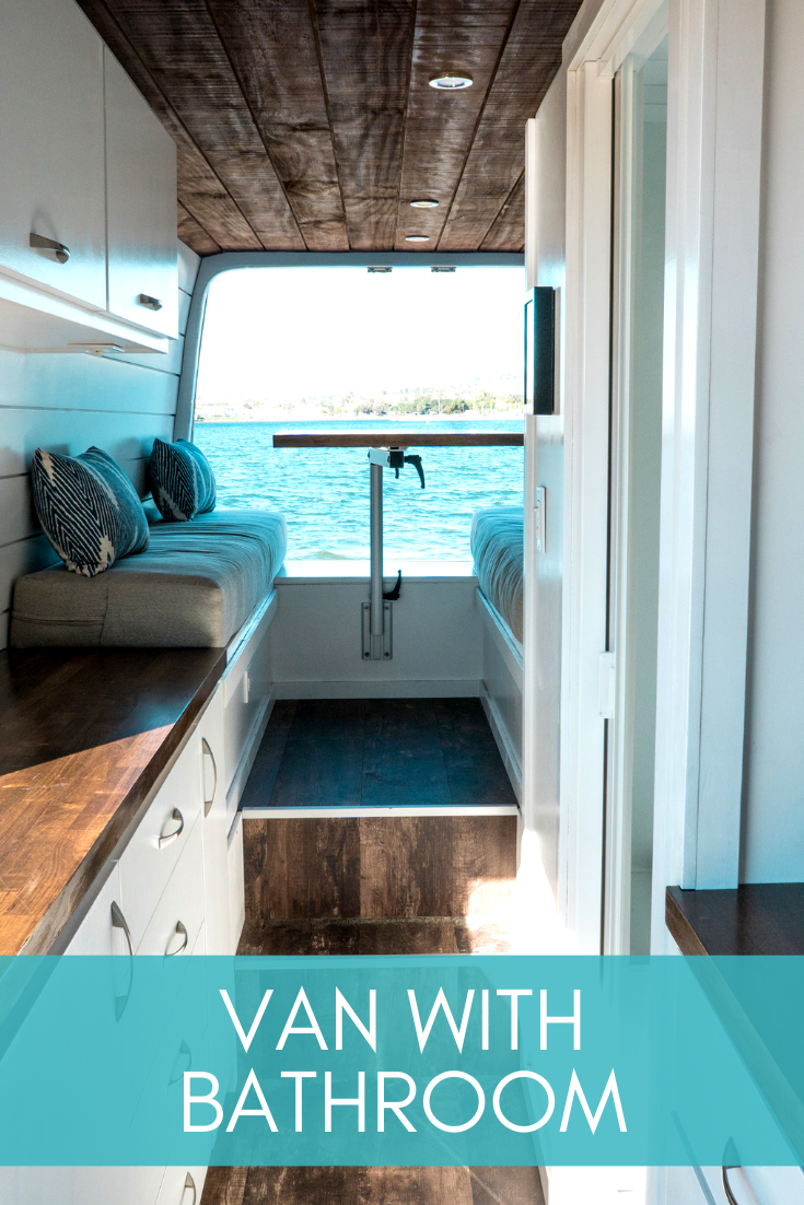 VAN TOUR | Sprinter 170" Extended Van Conversion with Bathroom &amp; Mini Garage