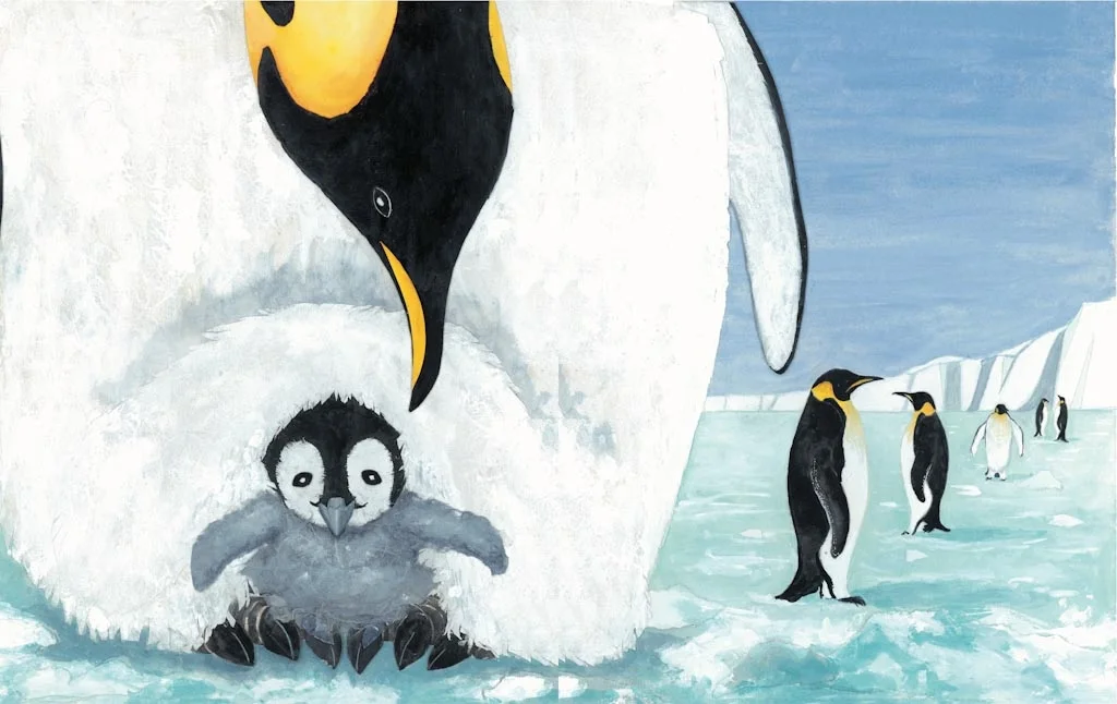 Emperor Penguin & Chick, from "Guess What's Growing Inside This Egg" 2007