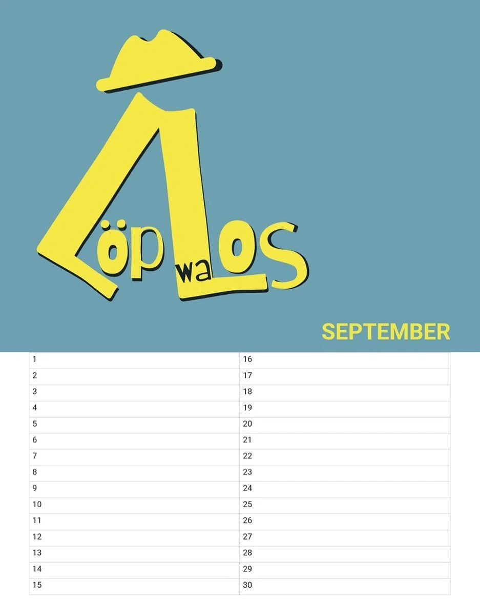 &lsquo;t L&ouml;p wa Los in september, volgens de MOIN verjaardagskalender in ieder geval 😀
Ook zo&rsquo;n leuke kalender met Twentse kreten en uitspraken? Kijk op link in bio. 
#verjaardagskalender 
#twente
#buroupp