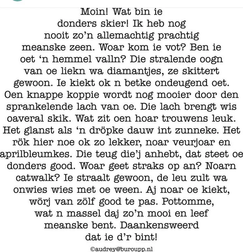 Ik vind het zo ontzettend gaaf dat onze Goed te pas- spiegelsticker zoveel mensen blij maakt! Reactie van een klant: &lsquo;ik heb mijn dementerende oom blij gemaakt met de sticker. Heel erg mooi: hij woont al 60 jaar in de randstad maar hij las m zo