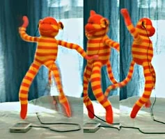 Calypso? He couldn’t care less! He can’t hear the ruckus anyway, the volume on his iPod is turned up to 11! But if you need a dance partner, he’s your monkey!