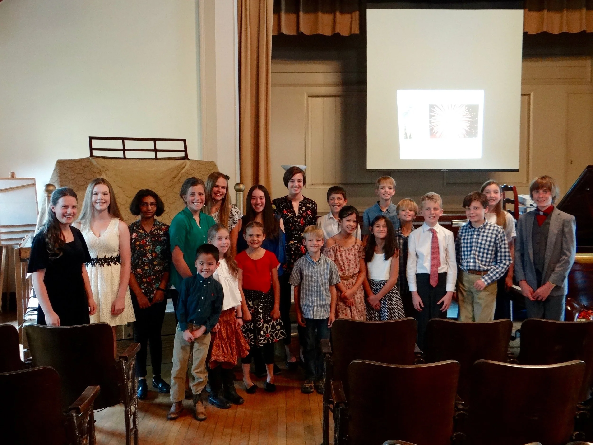 Our American Landscape Concert celebrating our Carmen Schentrup Practice-A-Thon. Held at the St. Francis Auditorium October 27, 2018