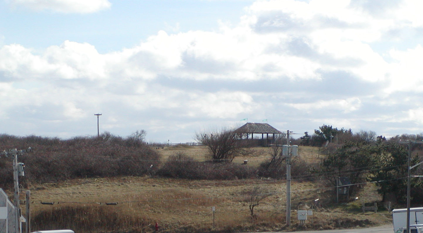 Pavilion looking east.