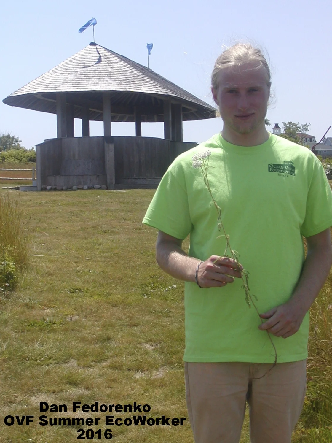 Dan Fedorenko, OVF's 2016 Summer EcoWorker