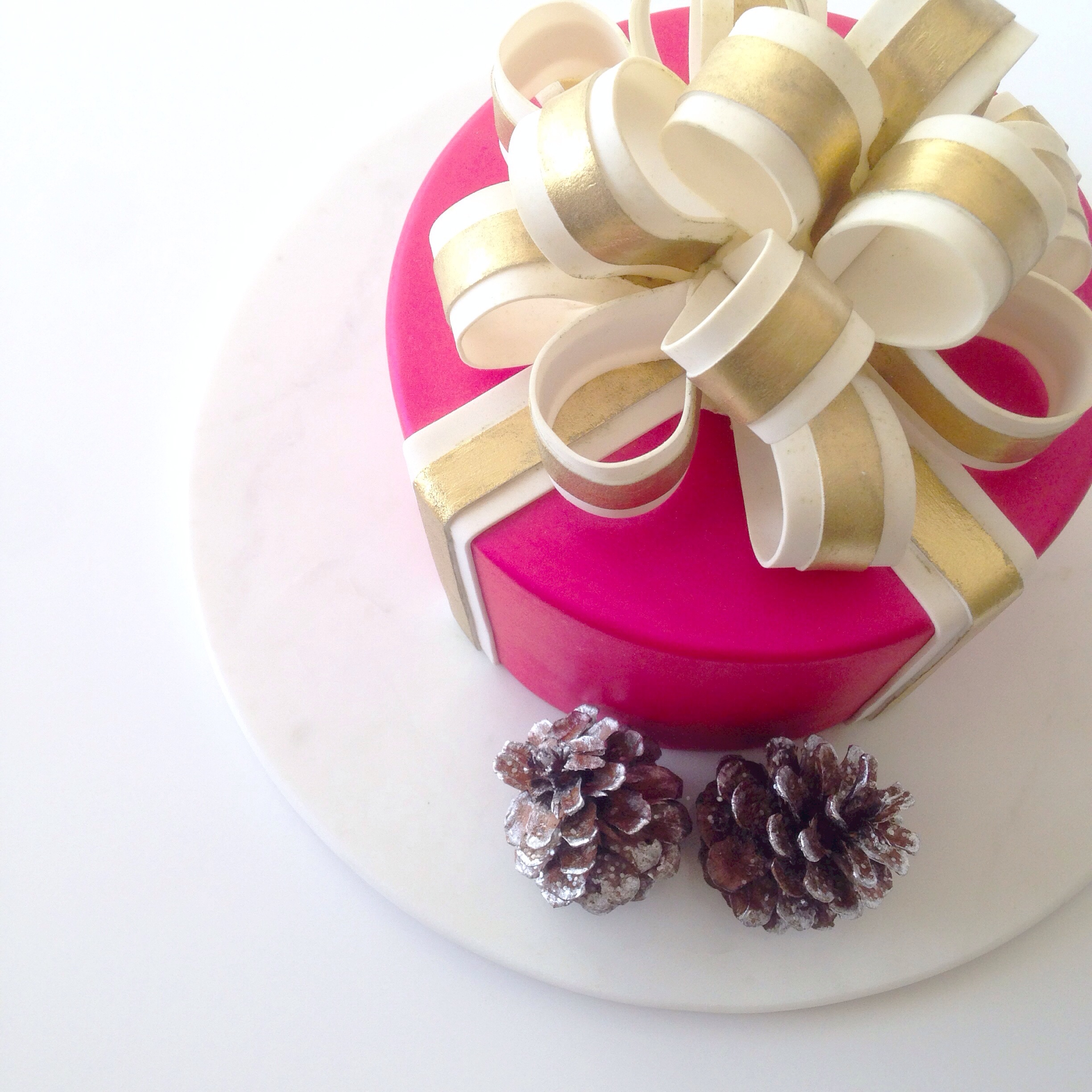 Sage Green Ribbon Cake — Eat Cake Be Merry