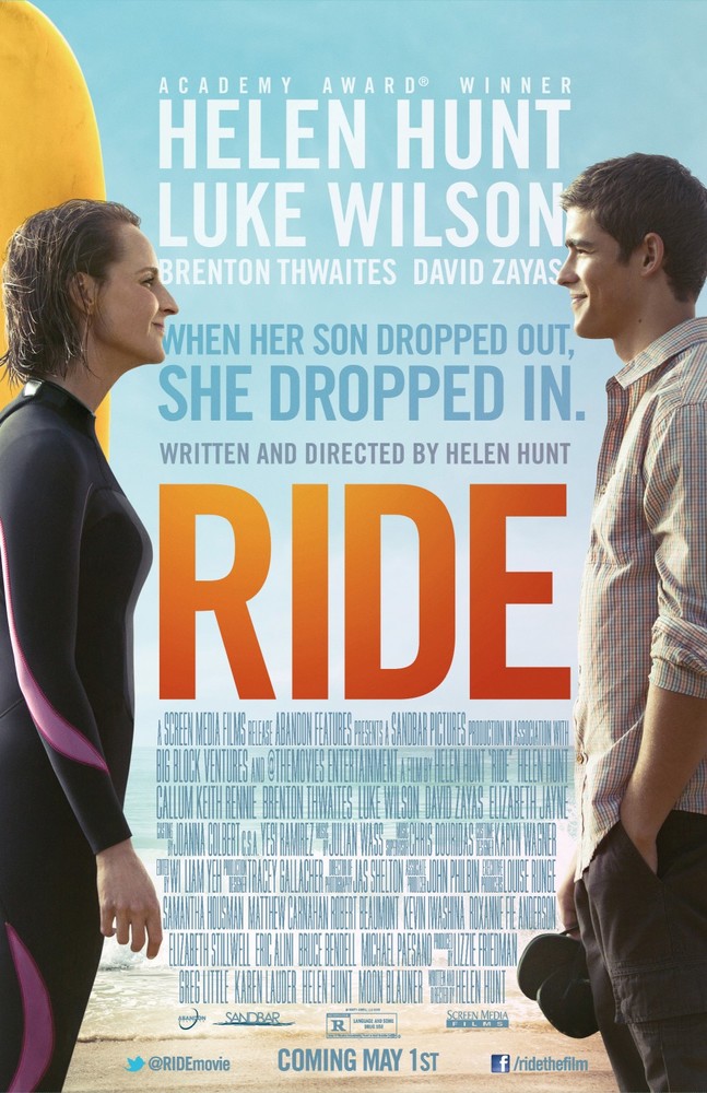 Helen Hunt's "Ride" to Hit Theaters May 1st