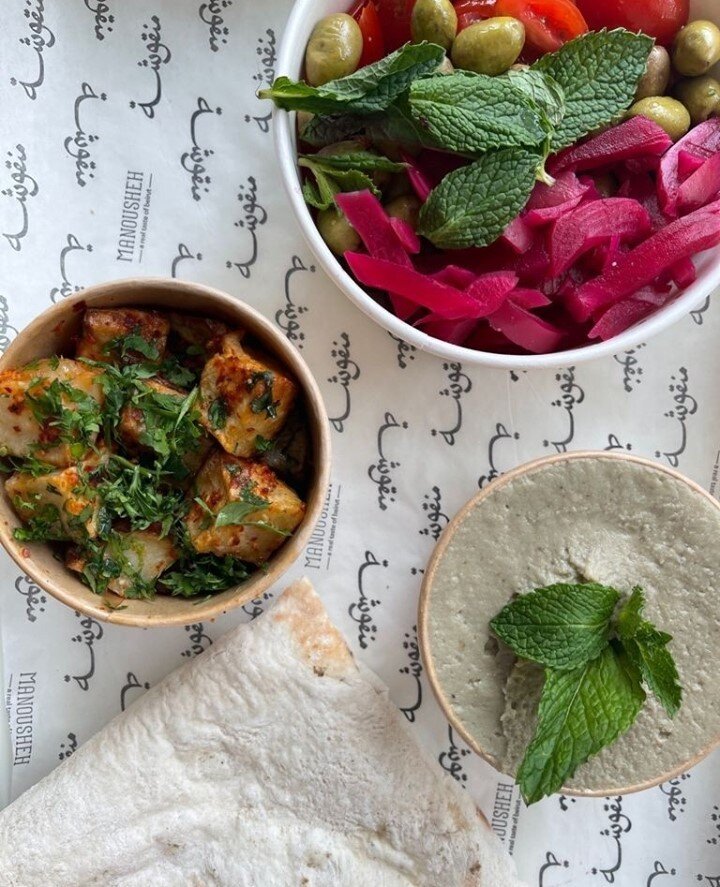 Each one of our Mezze's come with a side salad and flatbread! More food = more joy!⁠
⁠
Get 20% off your first order using code &quot;FirstOrder&quot;, order with the link in our bio!⁠⁠