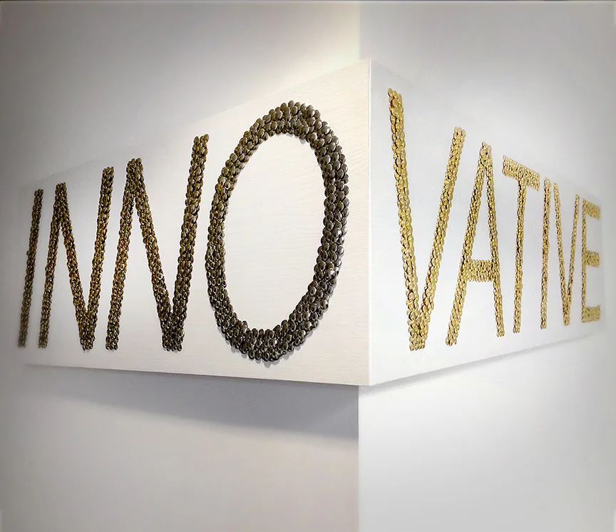  Custom sign for corporate creative dept. 